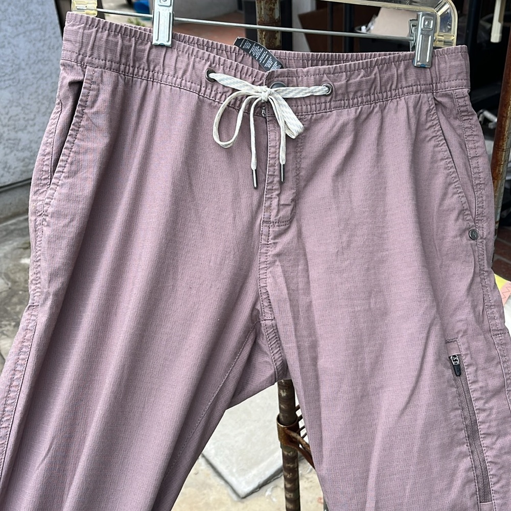 Vuori Womens Pants Purple Size S Small Ripstop Pant Jogger Drawstring Hazel